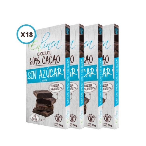 Barra de Chocolate 60% Cacao