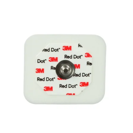 Electrodo 3M Red Dot Monitorizacion Pacientes Diaforeticos 2560 - 50 unidades