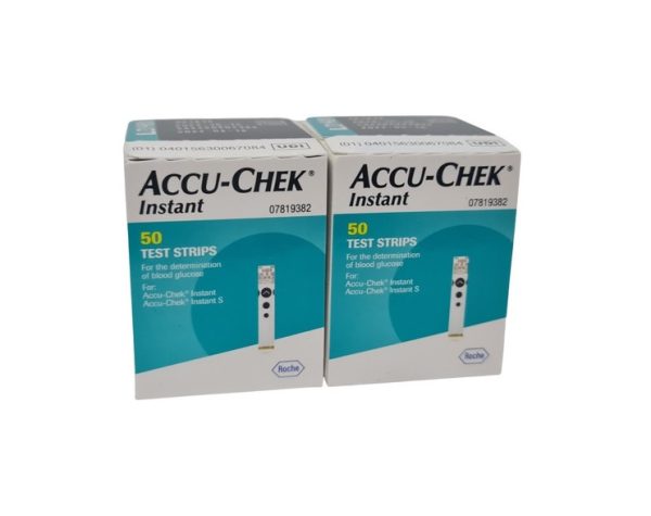 100 Tiras Reactivas Accu-Chek® Instant / Cintas