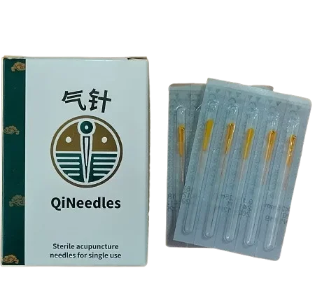 Aguja acupuntura asa cobre IE tubo QiNeedles