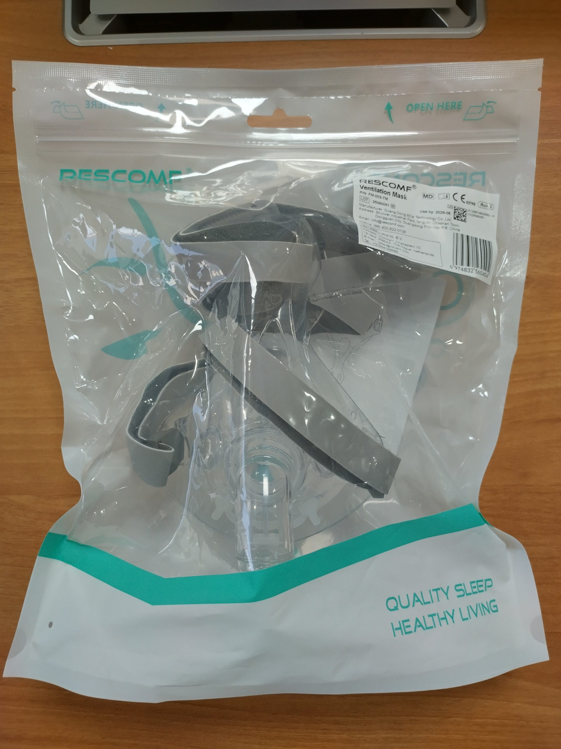 Mascarilla Oronasal Ventilada FM-003 Rescomf