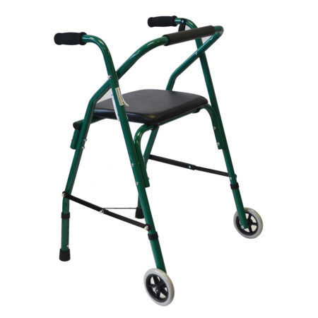 Andador MaxCare con Ruedas y Asiento